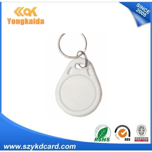 YongKaiDa 1000PCS/Lot ISO14443A RFID 13.56MHz 1K Memory Re-writable Waterproof S50 Smart IC Key Fobs