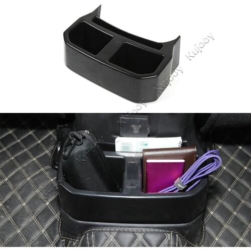 Rear Water Cup Holder Carrier Cover Frame Trim for 2018+ Jeep Wrangler JL JT Gladiator Car Styling Accessories