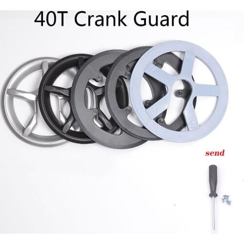 40T Sprocket Guard MTB Bicycle Sprocket Protection Chain Wheel Protective Cover Crank Cycling Bike Chain Ring Protector