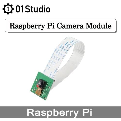 01Studio Raspberry Pi CSI Camera Module OV5647 Support Raspberry Pi 2B 3B 3B+ 4B 5 Million Pixel