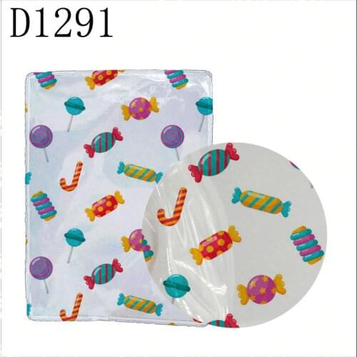 10pcs 9.5*12.5CM ice cream printed sealed shaker sleeve pouch to DIY shaker bow D1291