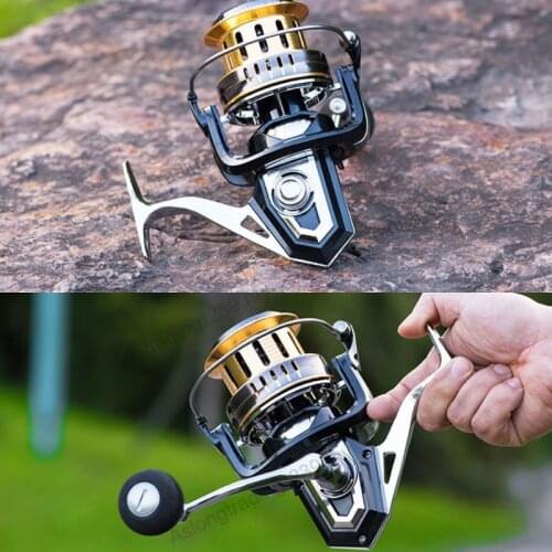 DBS #10000 Long Shot Spinning Reel 25kg Max Drag Full Metal Mechanical Corrosion-resistant Fishing Wheel Saltwater Freshwater