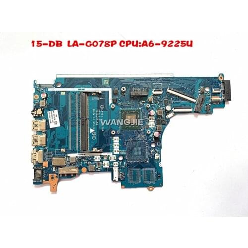 15-DB 15T-DB For HP laptop motherboard Mainboard L20478-601 EPV51 LA-G078P CPU:A6-9225U DDDR4 100% working