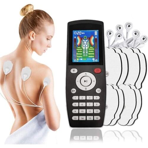 16 Modes Tens Acupuncture Therapy Body Massager 4 Channel Electric Ems Muscle Stimulator Pulse Physiotherapy Machine Pain Relief