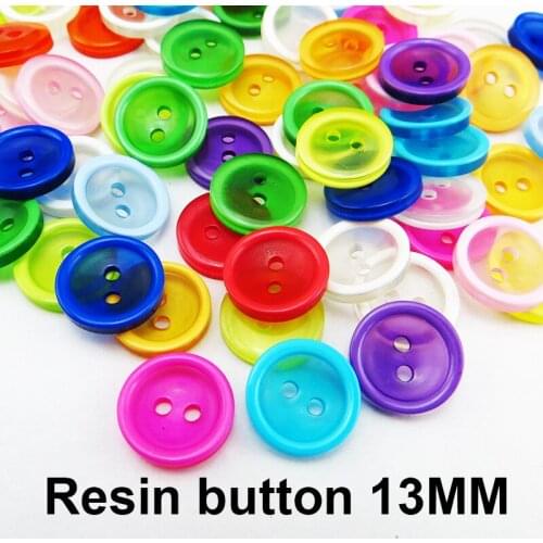 50PCS 13MM mixed transport shirt button 4-Holes RESIN sweater buttons decoration coat boots sewing clothes accessories NP-002
