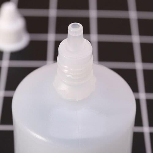896B 5-100ml Empty Plastic Squeezable Dropper Bottles Eye Liquid Dropper Container