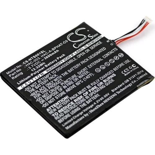 2021 Battery For Nintendo HAC-003 HAC-S-JP/EU-C0,Switch HAC-001 3600mAh / 13.32Wh