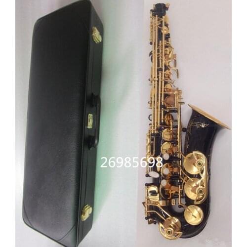 Brand Alto Saxophone Black Gold Key High Quality Alto Sax Professional Performance With Accessories Can Free