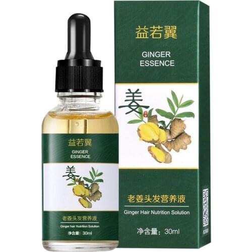7 Days Fast Hair Growth Essence Oil Ginger Hair Growth Hair 30ml N1 Treatment Damaged Repair Loss Nourishing Serum Hair Sof O9R4