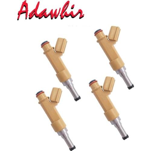 100% NEW Original 4PCS/LOT Fuel Injectors nozzle 23209-39145 23250-39145 23250-37010 23250-39146 for Toyota Corolla 2009-2015 5