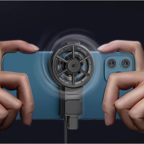 Gaming USB Cell Mobile Phone Radiator Phone Cooling Fan Holder Adjustable Portable Heatsink For IPhone For Huawei For Xiaomi