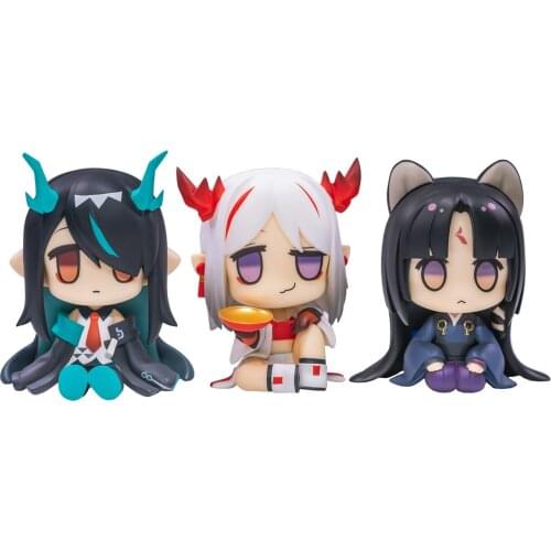 Pre-Sale Arknights Nian,dusk,saga,anime Game Model Ornamenten Speelgoed Q Version Anime Figuren Collectibles Model Speelgoed