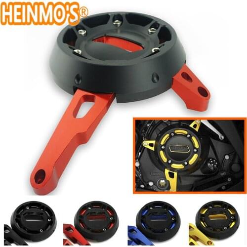 Motorcycle Red CNC Aluminium Engine Protective Protect Cover Right Side For Yamaha YZF R3 2013 2014 2015 2016