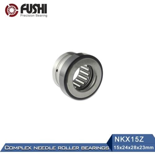 NKX15Z Combined Bearings 15*24*28*23mm ( 1 PC) Needle Roller Thrust NAX1523Z Ball Bearing With Cage NKX15 Z