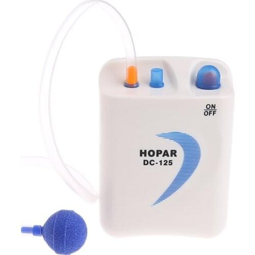 New Aquarium Fish Tank Air Pump Oxygen Aerator Compressor Battery Powered Air Stone