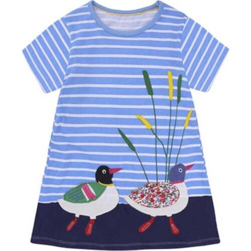 Kidsalon Girls Dresses Summer Carnaval Costumes for Kids Clothing Animal Applique Vestidos Princess Dress Children Clothes