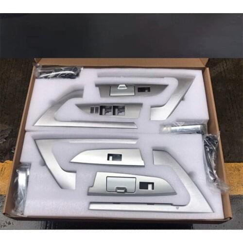 Lifting panel Inner armrest cover with Ashtray interior Inner handle Assembly Drawing matt Fit for Toyota Land cruiser 2008-2020