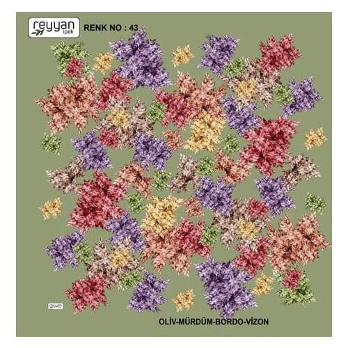 REYYAN SILK OYALIK WRITING (NEW QUALITY)-DESEN-20 - RENK-43