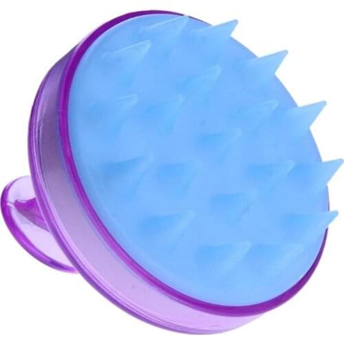 Silicone Scalp Massage Hair Brush Comb Shampoo Massager Shower Bath Therapy Body Massage Brush Personel Health