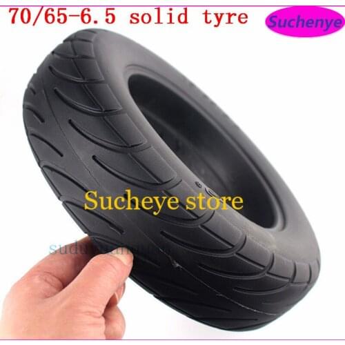 High quality 70/65-6.5 solid tyres Xiaomi mini pro balance scooter tire 10inch 10x3.00-6.5 explosion-proof tubeless tire