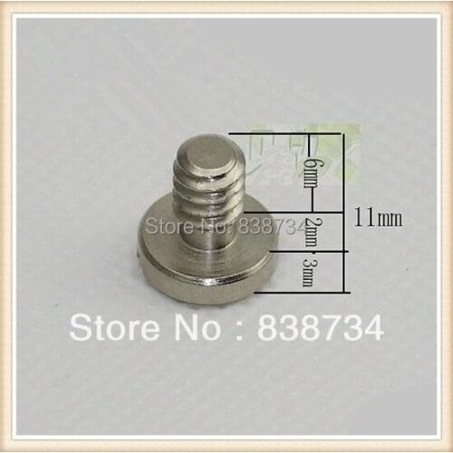 1/4 steel with nickel coated camera screw (100pcs/lot)