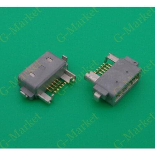 100pcs Mini Micro USB Charging Data Sync Power Jack Port Connector for Sony Xperia Z L36h LT29i c6603 LT36 LT25C C6602 etc