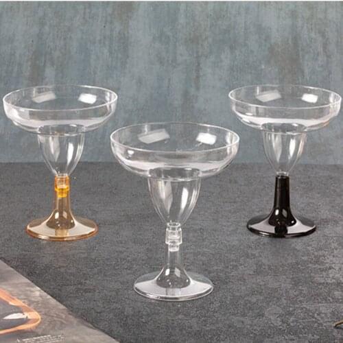 20pcs High Quatity Goblet Pudding Dessert Cup Disposable Creative Transparent Ice Cream Cheese Plastic Cup Kitchen Accessories