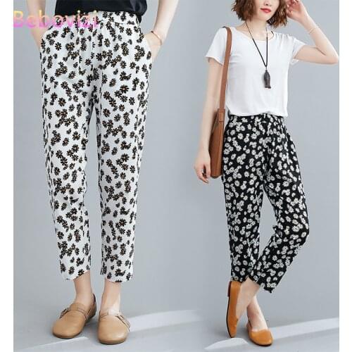 Bebovizi Women's Cropped Trousers