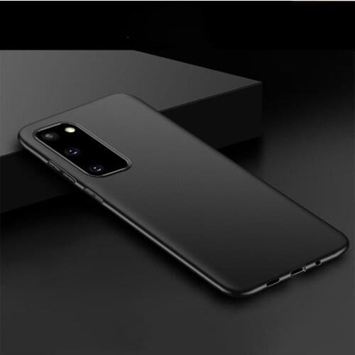 For Samsung S20 Case Black TPU Matte Case For Samsung Gaxlay S20 Plus S20Plus S20 Ultra Case Back Cover