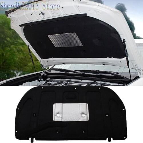 For Toyota Land Cruiser Prado FJ150 2010-2017 Bonnet Insulation Mat Acoustic Sound Protection cover trim Car Styling