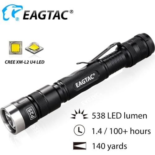 EAGTAC P25A2 XML2 CW NW Nichia 219C 365nm 395nm UV LED Flashlight Replaceable Drop in Module AA Battery