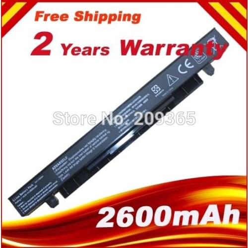 New Laptop Battery for Asus K550L X550C Battery A41-X550A 2600mAh