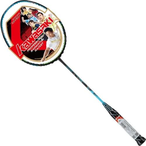 Original Kawasaki Badminton Racket High Tension Full Carbon Single Shot Samsung Razer 16 Venom (unthreaded)NEZER 16 VENOM