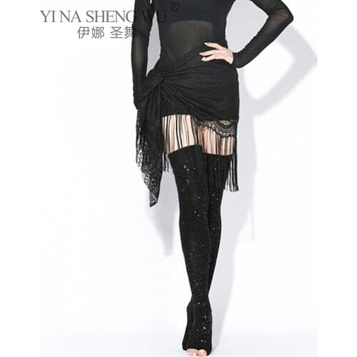 Belly Dance Hip Scarf Practice Clothing New Adult Female Elegant Top Fashion Tassel Hip Scarf Profession Performance Waist Belt