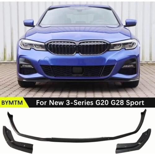 MP Style PP 1:1 Bumper Front lip Side skirts Rear Diffuser Spoiler Body Appearance decoration For BMW 3 Series G20 G28 325i