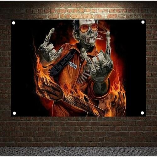 Rock Music Star Canvas Painting Posters Prints Wall Art Picture Vintage Art Decorative Banners Flag Tapestry Mural Home Decor A3