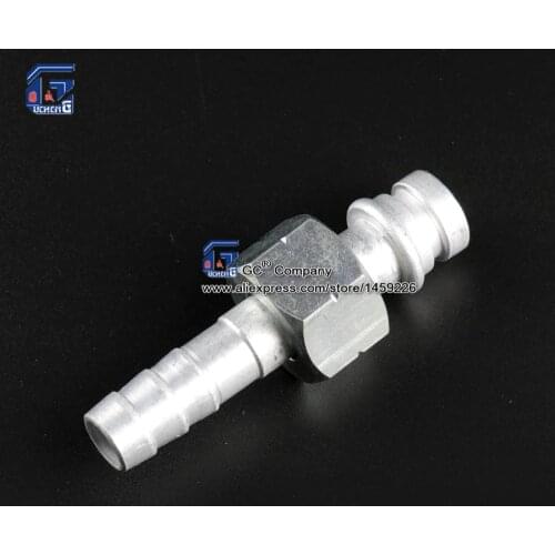 #10 13mm Barbed Fitting Straight O-Ring Female Thread M24x1.5 for A/C Air Conditioning Reduced Barrier Hose 5/8