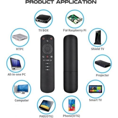 Smart G50S Wireless Fly Air Mouse Gyroscope 2.4G Voice Remote Control For G50 X96 Mini H96 MAX X3 PRO G20S G30 Android TV Box