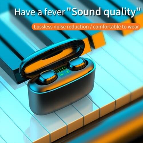 TWS Bluetooth Earphones 3500mAh Charging Box Wireless Headphone 9D Stereo Sports Waterproof Earbuds Headset with Microphone Hot