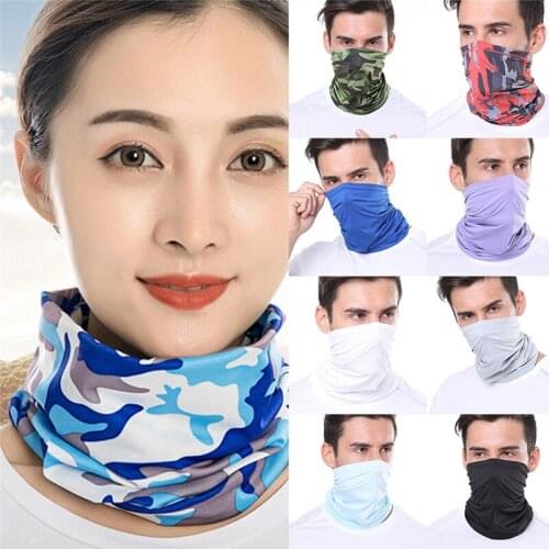 Magic Polyester Bandana Headwear Seamless Tubular Hijab Neck Tube Sports Scarf Mask Headband Motorcycle Kerchief Hot Sale