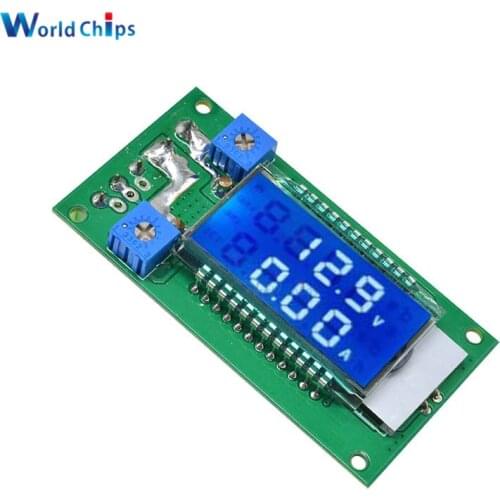 10A DC5-24V Power Meter Module Voltmeter Ammeter Board LCD Digital Display Current Amps Volt Wattmeter Tester Monitor