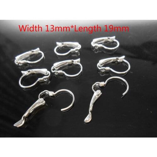 13mm*19mm 10pcs 925 Sterling Silver Jewelry DIY Accessories 925 Silver Earring Accessories Gourd Shape PJ026