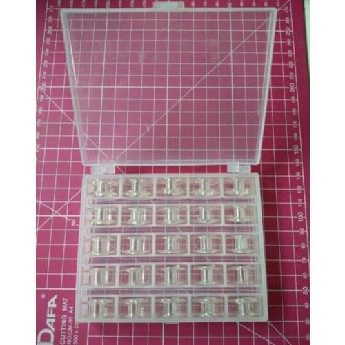 25pcs Quality Plastic Sewing Machine Bobbins Set 172336 for Singer