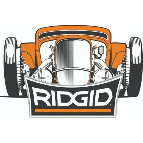 Car Decal Suitable For Ridgid Tools Sticker Decal Hot Rod Garage Mechanic Glossy Label Tool Box Usa