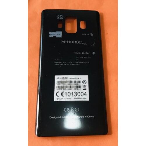 Used Original Protective Battery Case Cover for M-Horse Pure 1 MTK6737 Quad Core free shipping