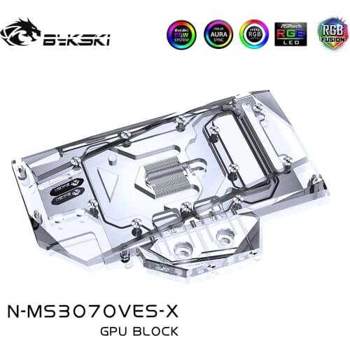 Bykski GPU Block for MSI RTX3070 VENTUS N-MS3070VES-X