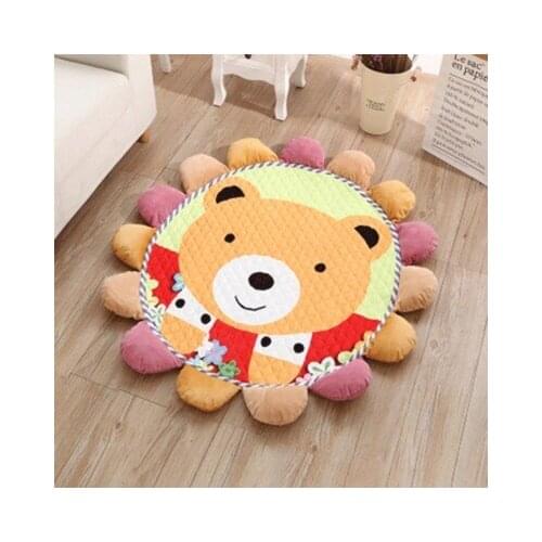 Baby Play Mat Cartoon Animal Play Mat Foldable Crawling Carpet Kids Play Activity Carpet Folding Blanket Educational Toys