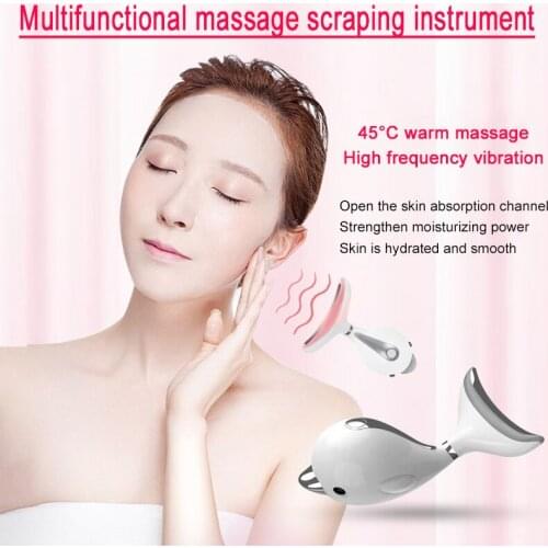 Massager Scraping Massage Tool Scraper Beauty Care Vibration Adjustable for Face SSwell