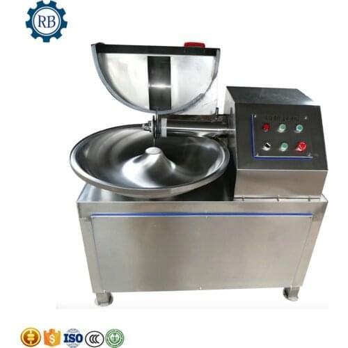 Easy Operation Sausage Making Machine Meat Bowl Cutter with meat processing machine