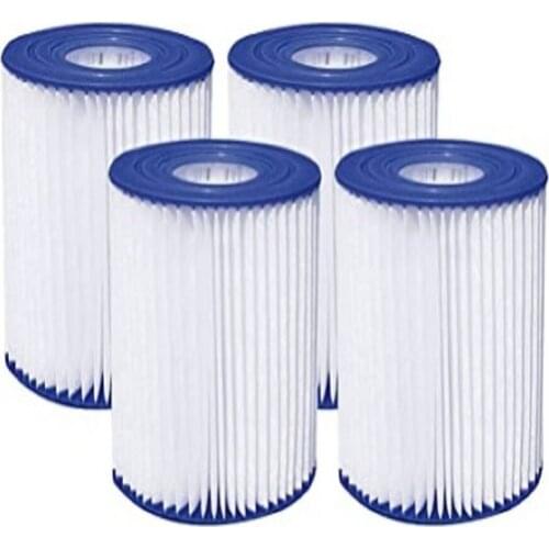 4PCS Inflatable Swimming Pool Pump Filter hot tub spa Filter Element Pump Replacement Inflatable Hot Spring Swimming Dropship
